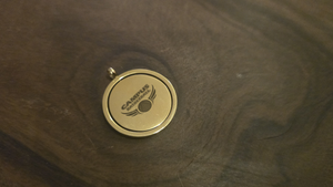 Dual sided rotating pendant