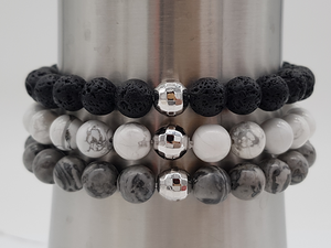 Ready To Help Your Favorite Team Take It To The House?? Here’s the Lucky Silver and Black Sports Bracelet Magically Created Just For You...